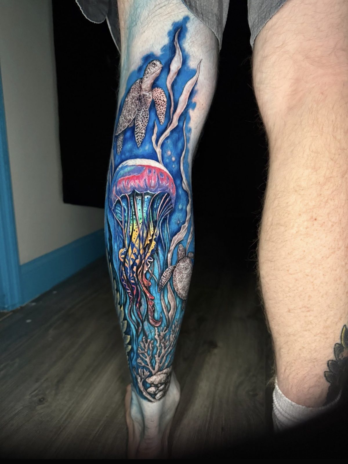 Recent tattoo work by Chino